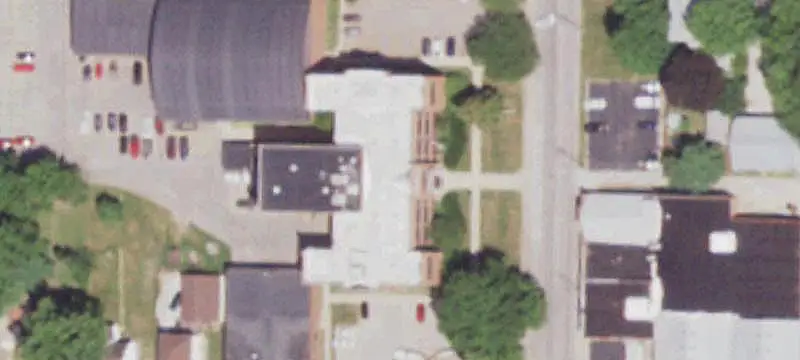 Three-Story School Building