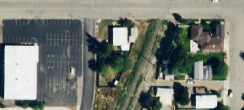 Restaurant Building with Highway Signage