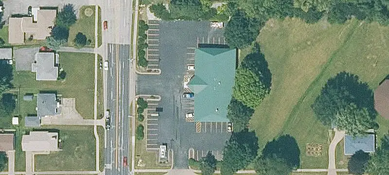 Corner Strip Mall Retail Space