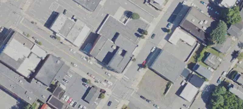 Bank Building with Drive-Through
