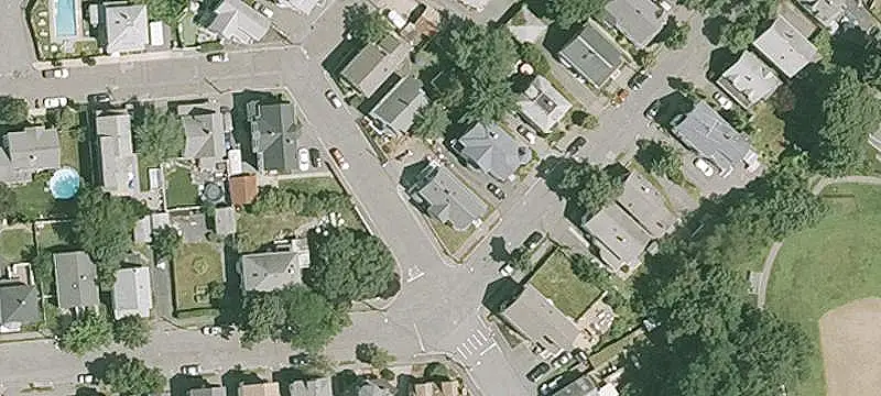 Duplex with Separate Driveways