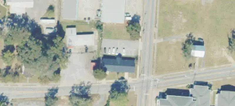 Restaurant Building with Paved Parking