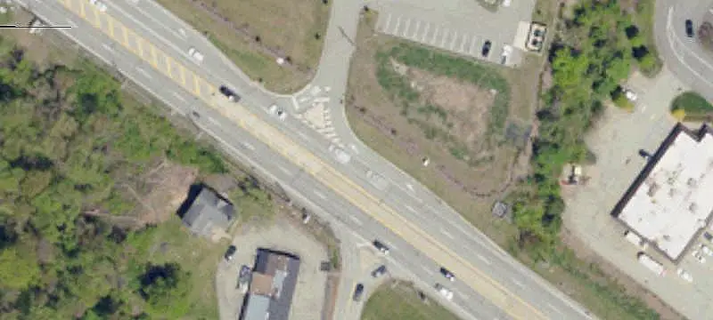 Commercial Land With Brick Ranch