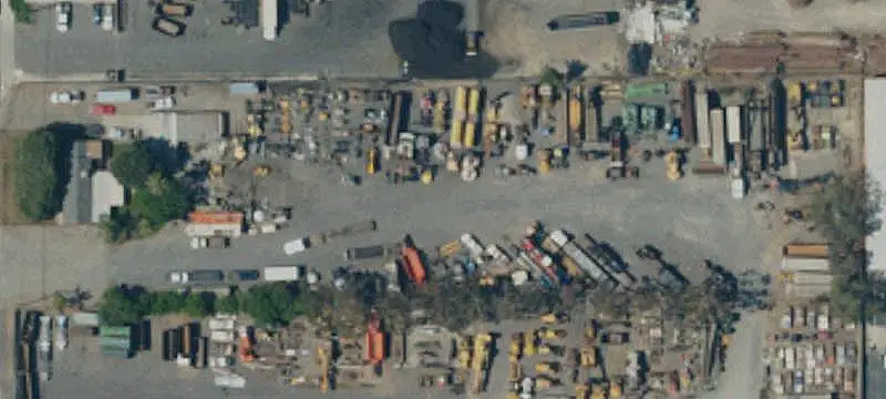Fenced Industrial Yard