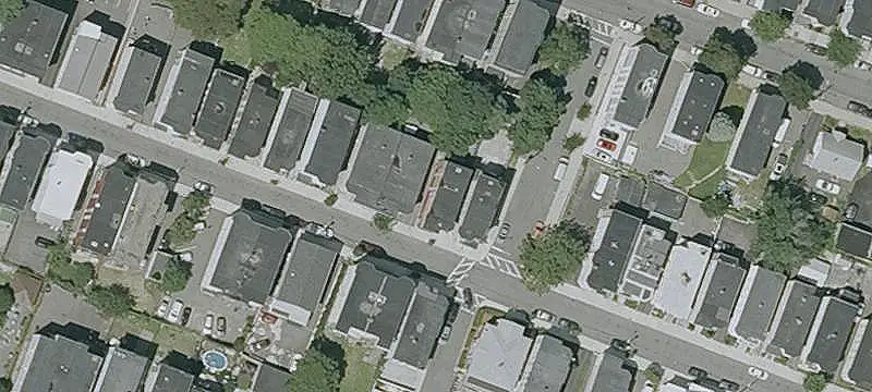 Three-Level Triplex with Porches