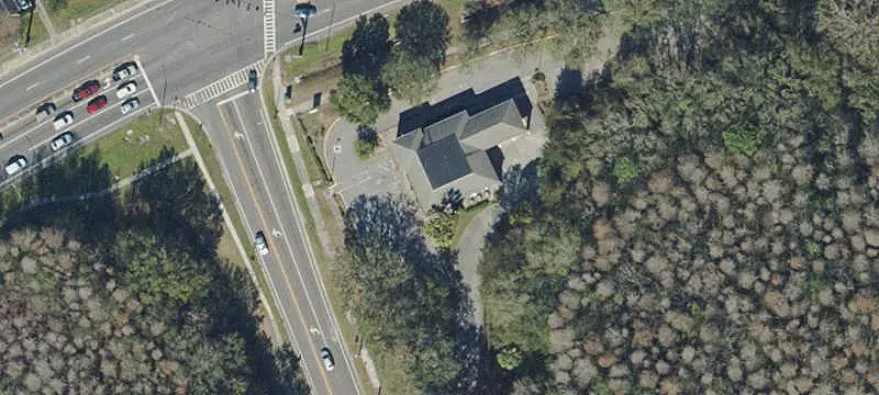 Bank Building with Drive-Through