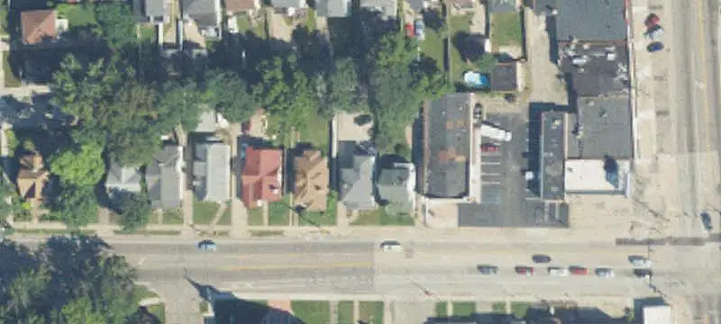 Corner Storefront Building