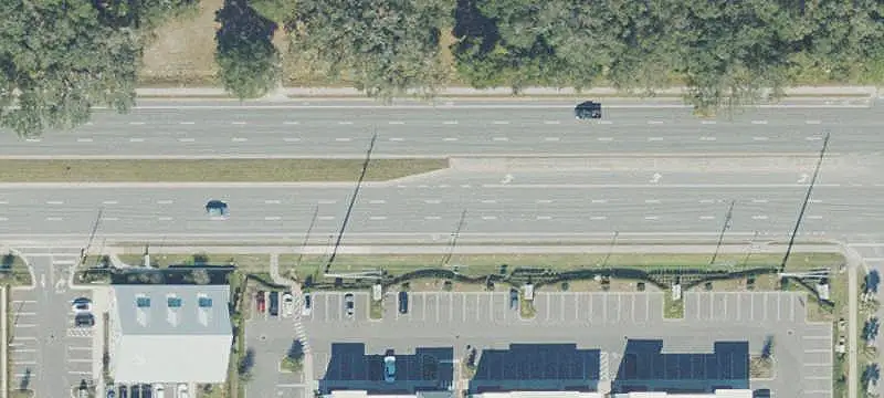 Newly Developed Shopping Center