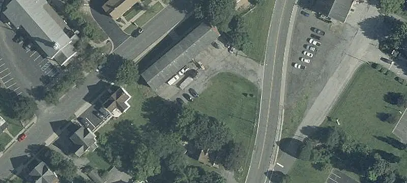 Apartment Building with Garages