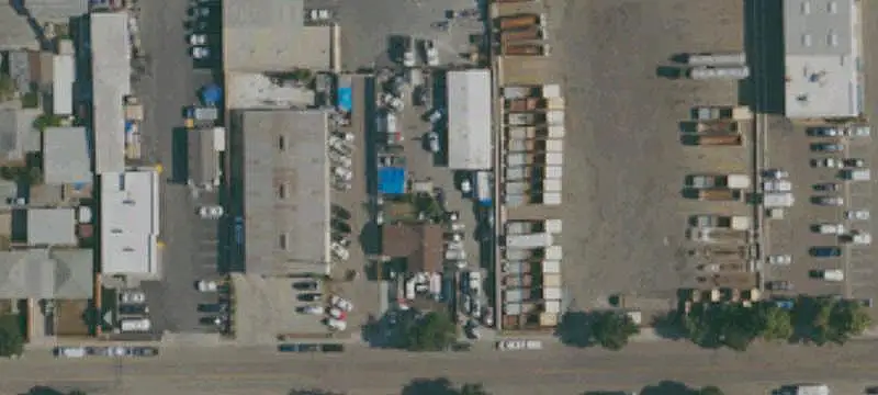 Fenced Manufacturing Property