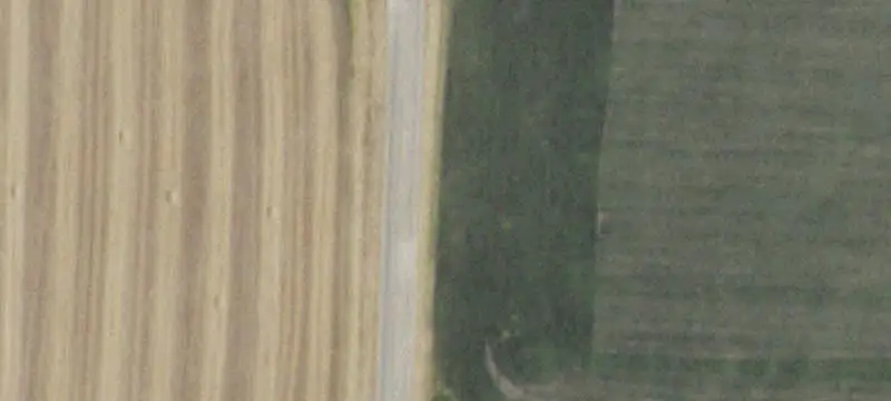 Fenced Agricultural Land with Pond
