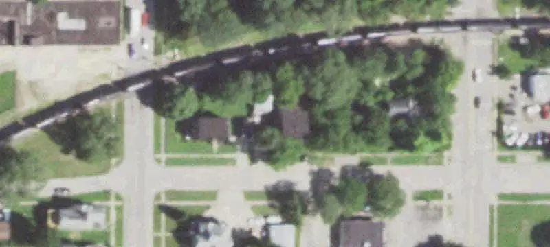 Brick Duplex with Detached Garage