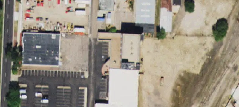 Four-Story Office Building with Rooftop Patio