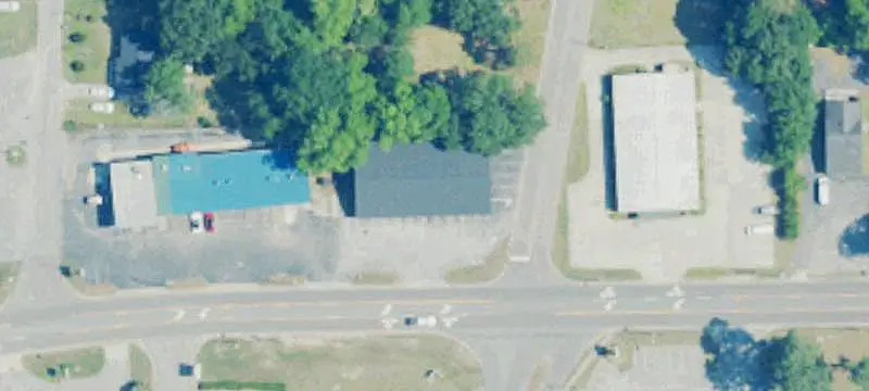 Four-Unit Brick Office Building