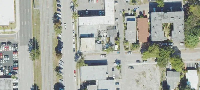 Two-Story Corner Mixed-Use Building