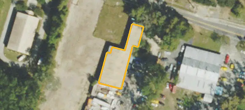 Fenced Industrial Land