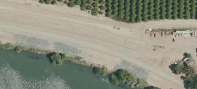Almond Farm With Solar Power