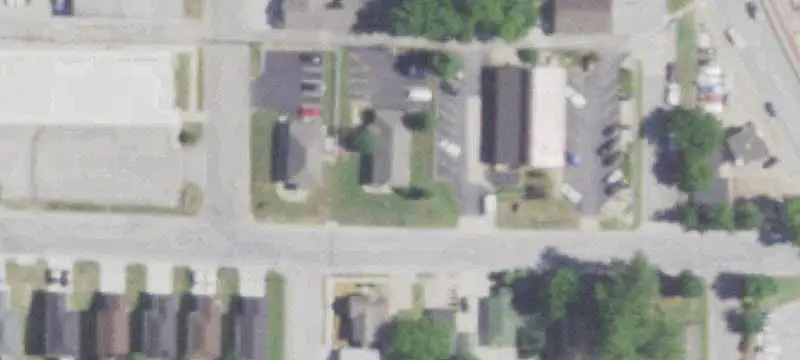 Office Building with Paved Parking