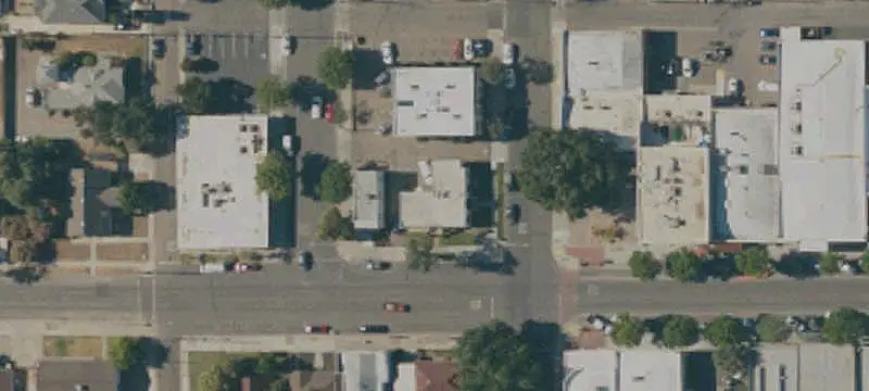 Corner Storefront Building