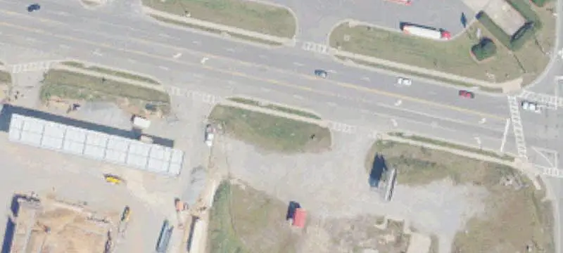 Signalized Commercial Land Site