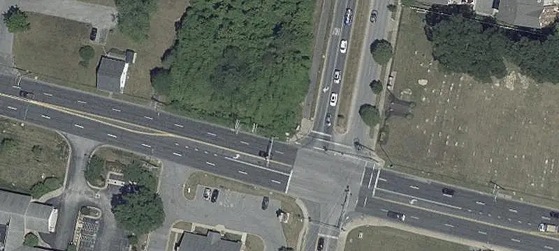 Signalized Corner Commercial Land