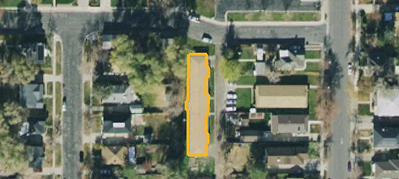 Apartment Building Near Interstate