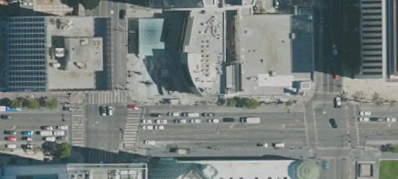 Full-Block Shopping Center