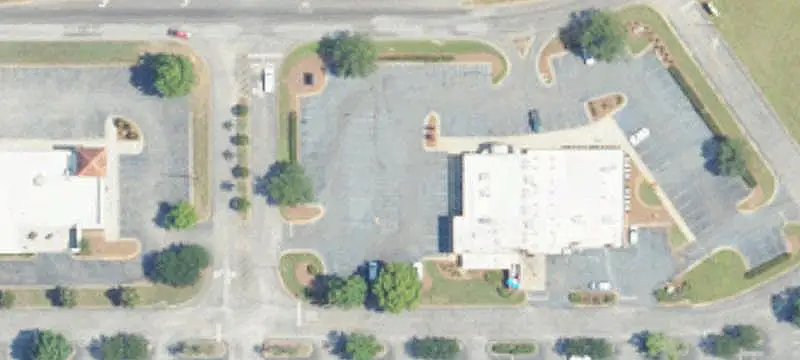 Shopping Center with End-Cap Space