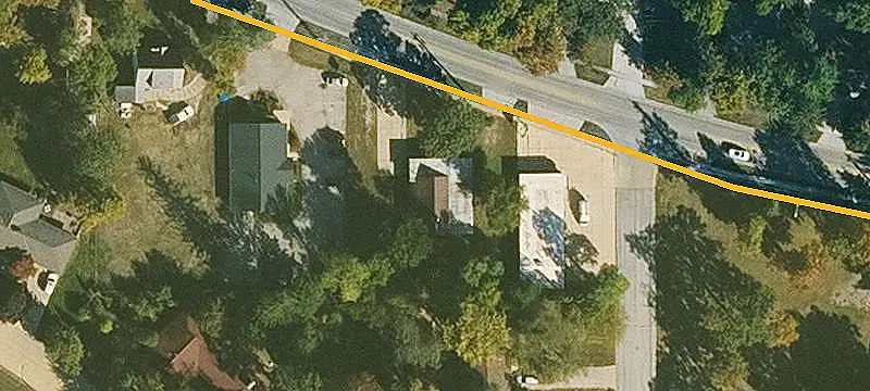 Commercial Land with Dual Driveways