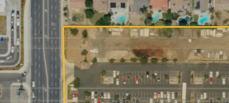 Fenced Industrial Land