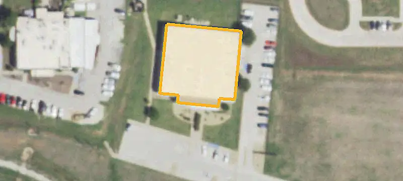 Cleared Commercial Land with Sidewalks