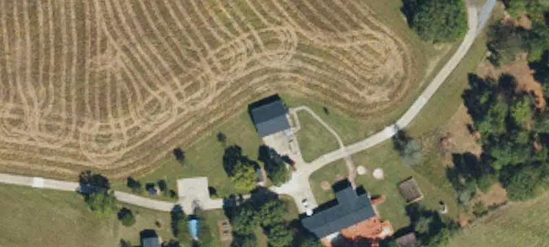 Fenced Agricultural Land