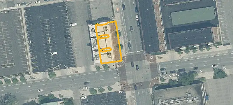 Downtown Office Building with Courtyard