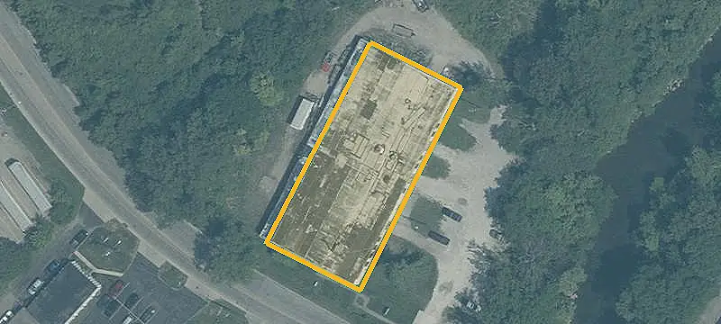 Warehouse with Drive-In Doors