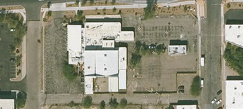 Fenced Commercial Land