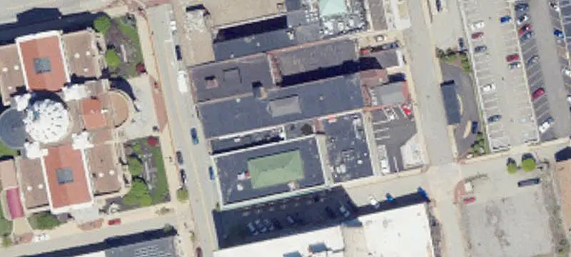 Brick Office Building with Basements
