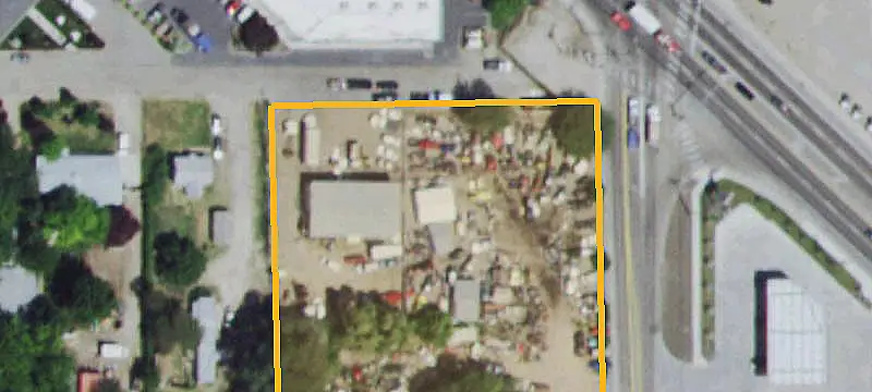Commercial Land at Signalized Corner