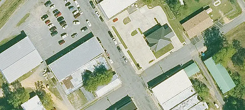 Storefront Property with Storage Buildings