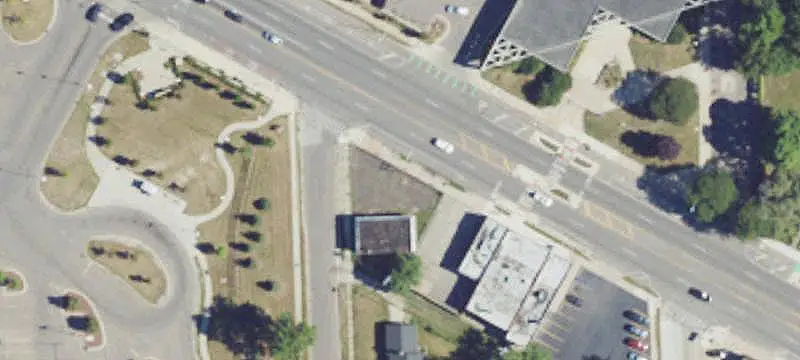 Corner Storefront Building