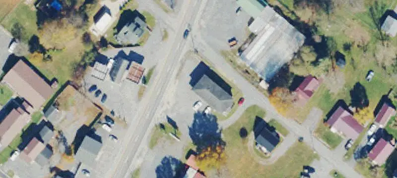 Two-Door Garage Building