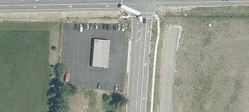Signalized Intersection Commercial Land