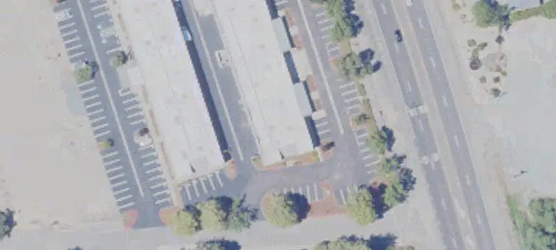 Single-Story Mixed-Use Building