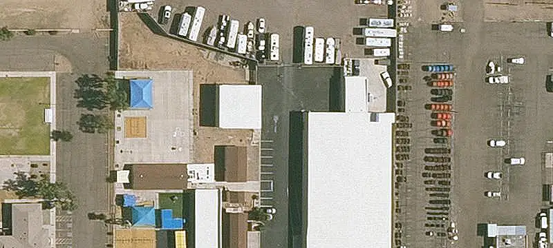 Self-Storage Facility with House