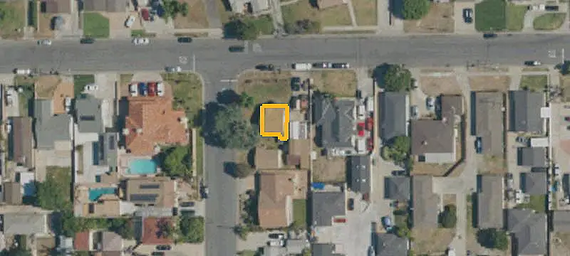 Corner-Lot Duplex with Garage
