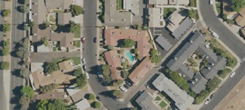 Corner Apartment Building