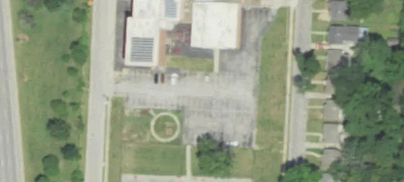 Three-Story School Building