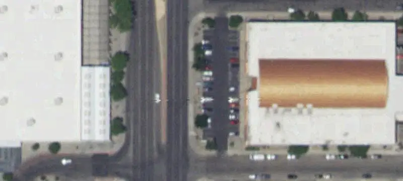 Neighborhood Shopping Center With Warehouse