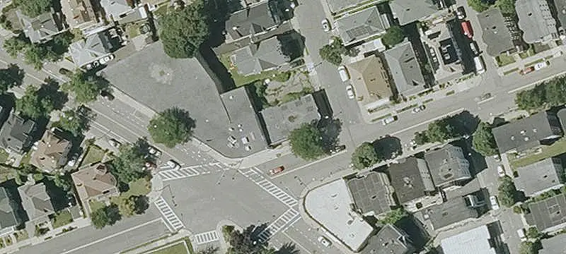 Permitted Three-Story Mixed-Use Development