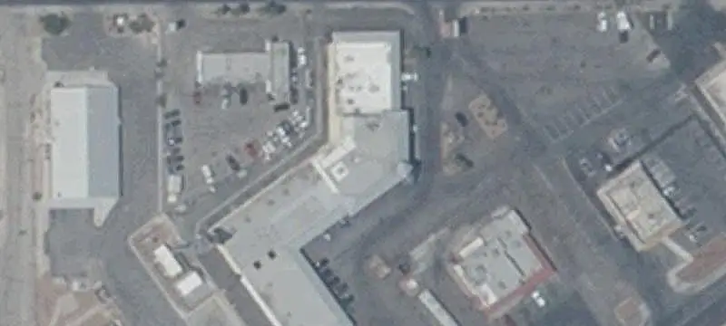 Shopping Center Near Air Force Base