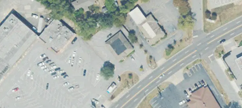Freestanding Bank Building with Drive-Through